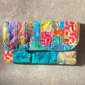 Colorful Patchwork Clutch